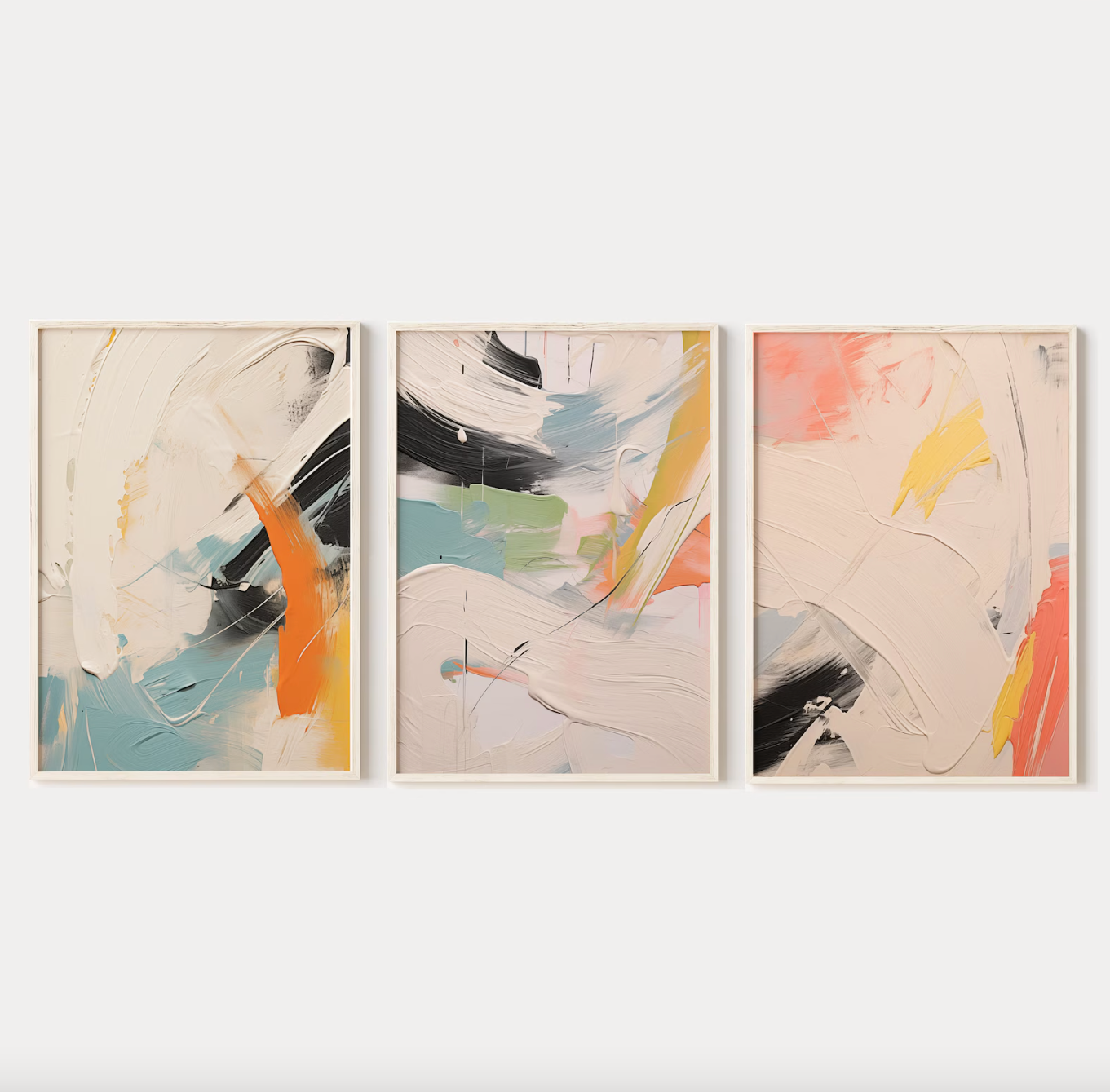 Colorful Abstract Poster Set