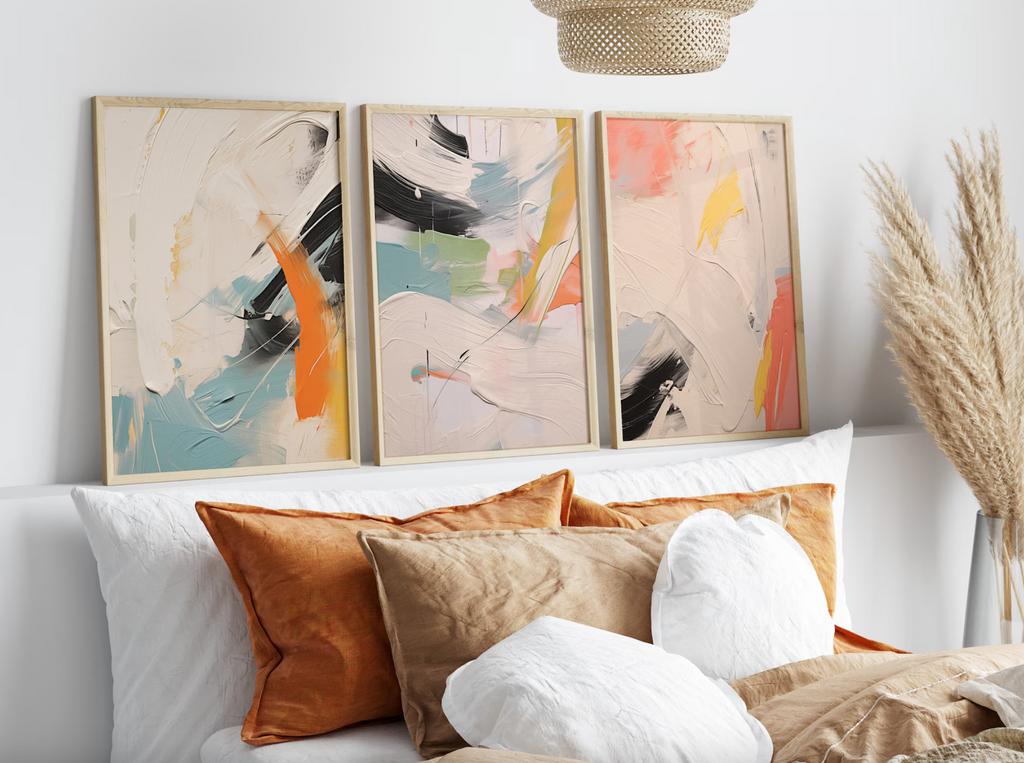 Colorful Abstract Poster Set