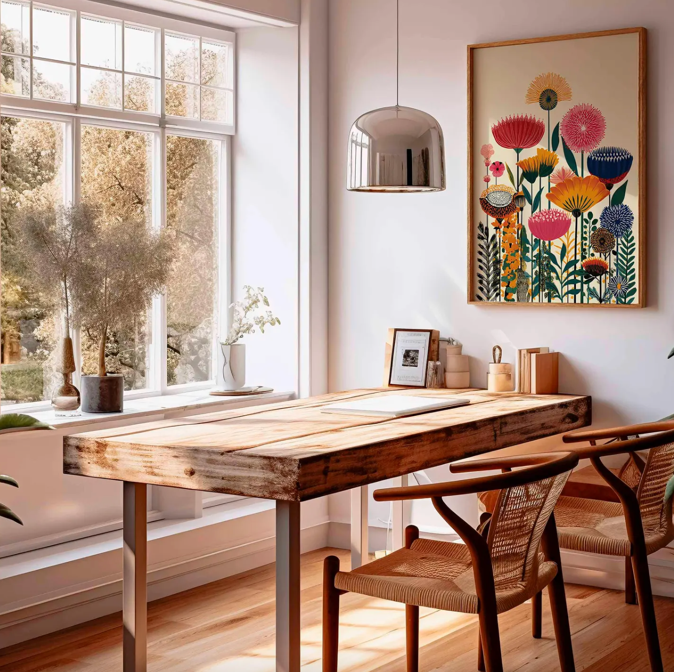 Colorful Botanical Poster