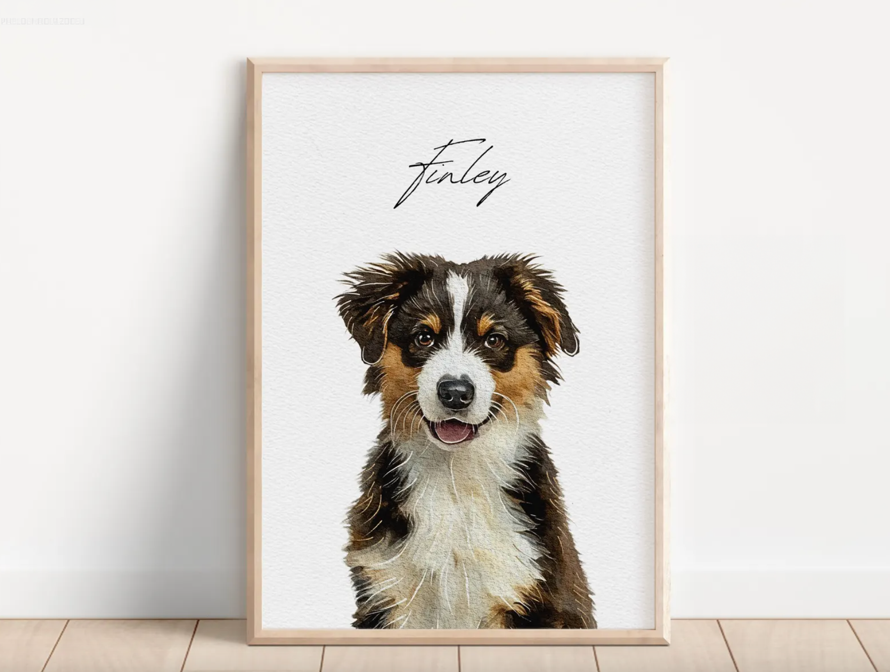 Personalized Pet Portrait