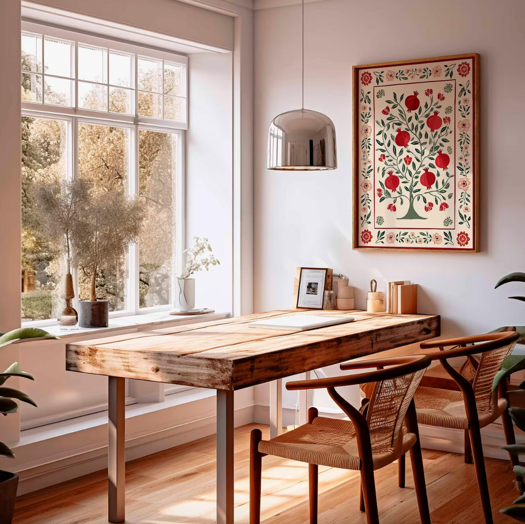 Pomegranate Tree Poster