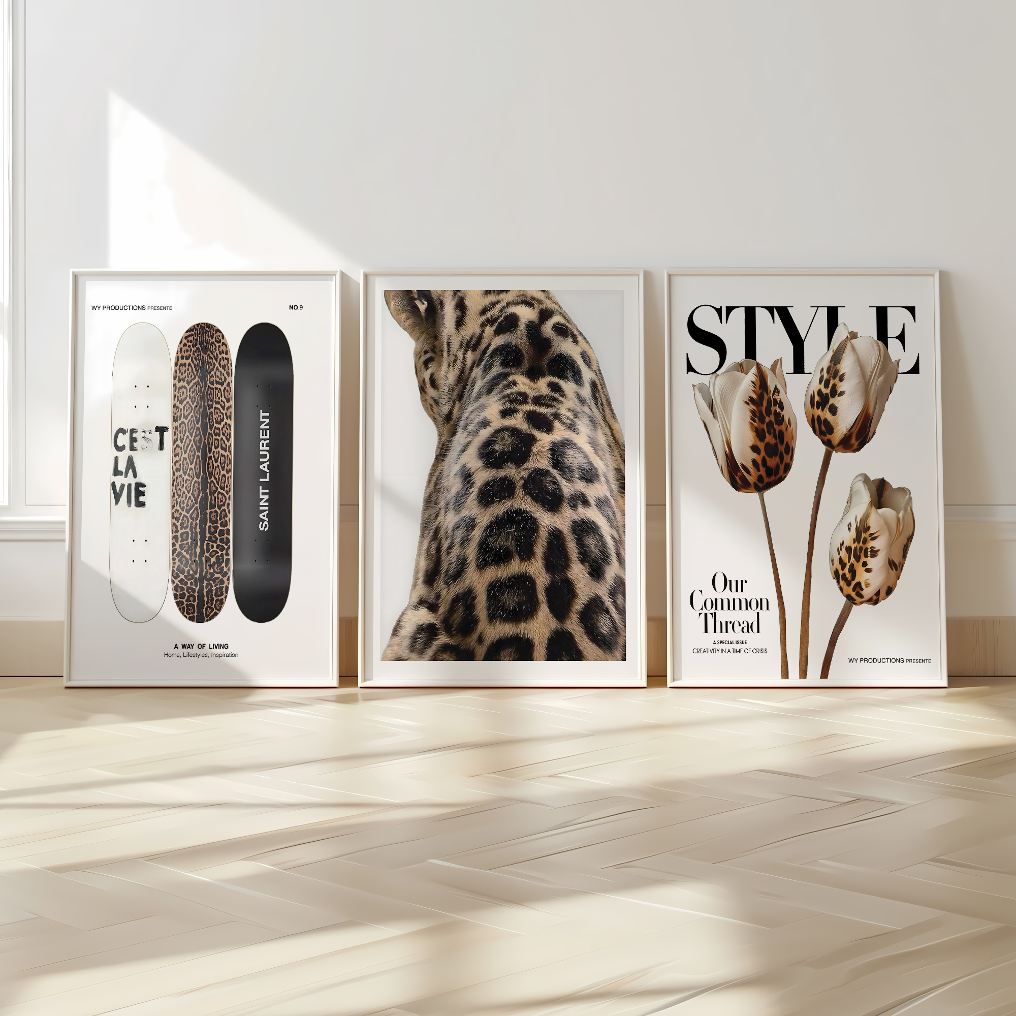 Leopard Poster Set