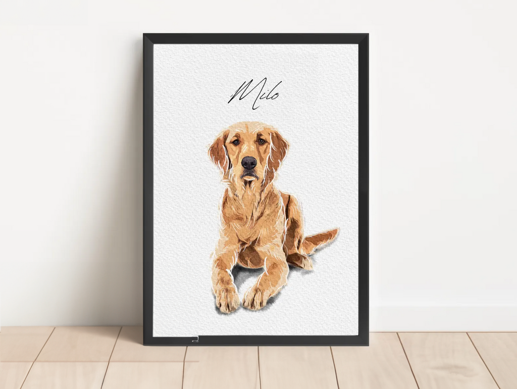 Personalized Pet Portrait