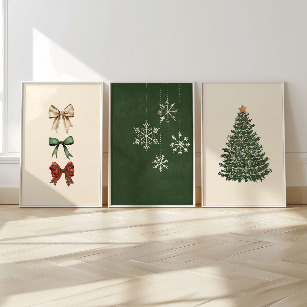 Christmas Poster Set